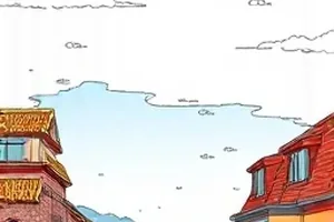 字幕排版对比图，两种行距与安全区的差异展示